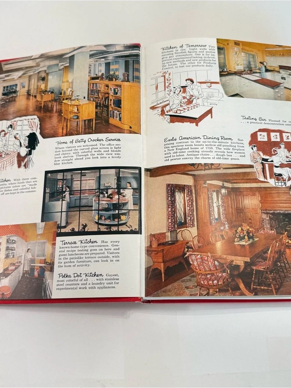 Betty Crocker's Picture Hard Cover Cook Book - 1950 - 1st edition - 6th Print